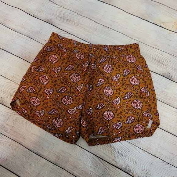 Madewell Drapey pull-on paisley shorts Size XS E 158 - Picture 5 of 7
